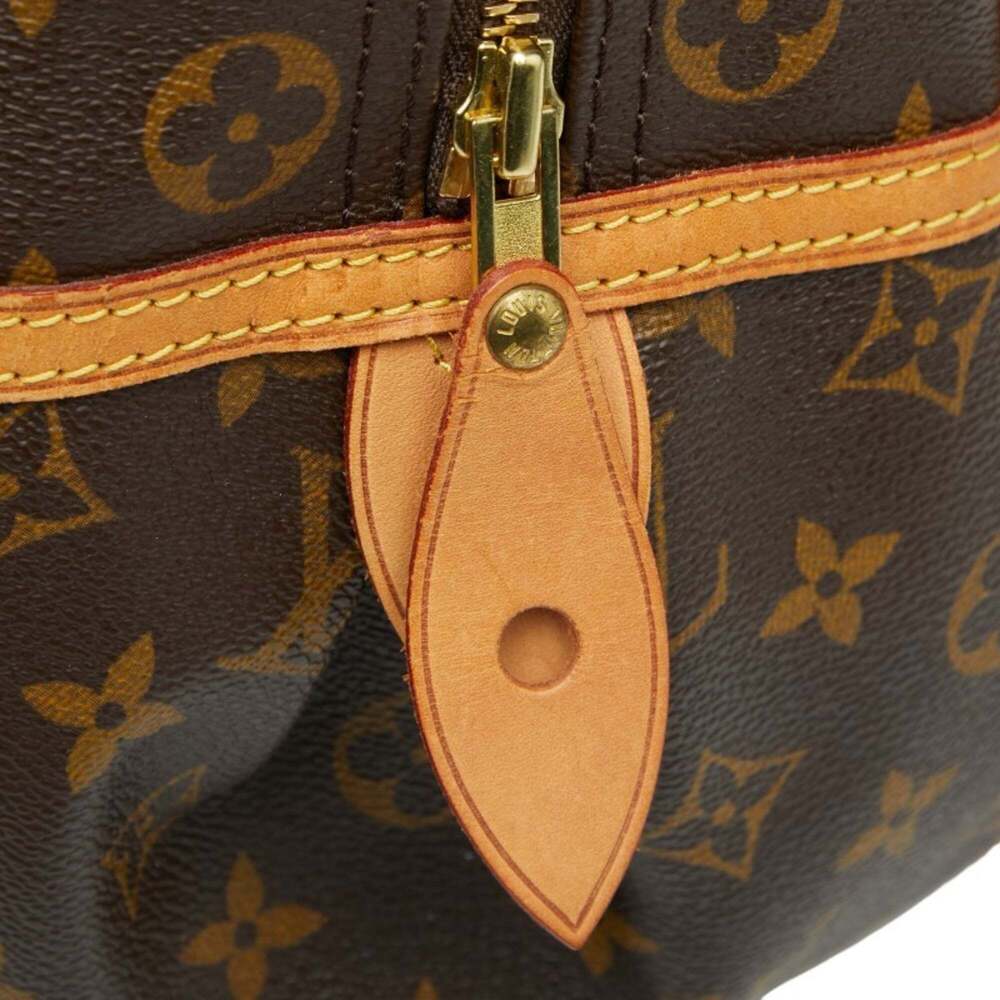 LOUIS VUITTON Brown Monogram Leather Tote Bag - Picture 9 of 13